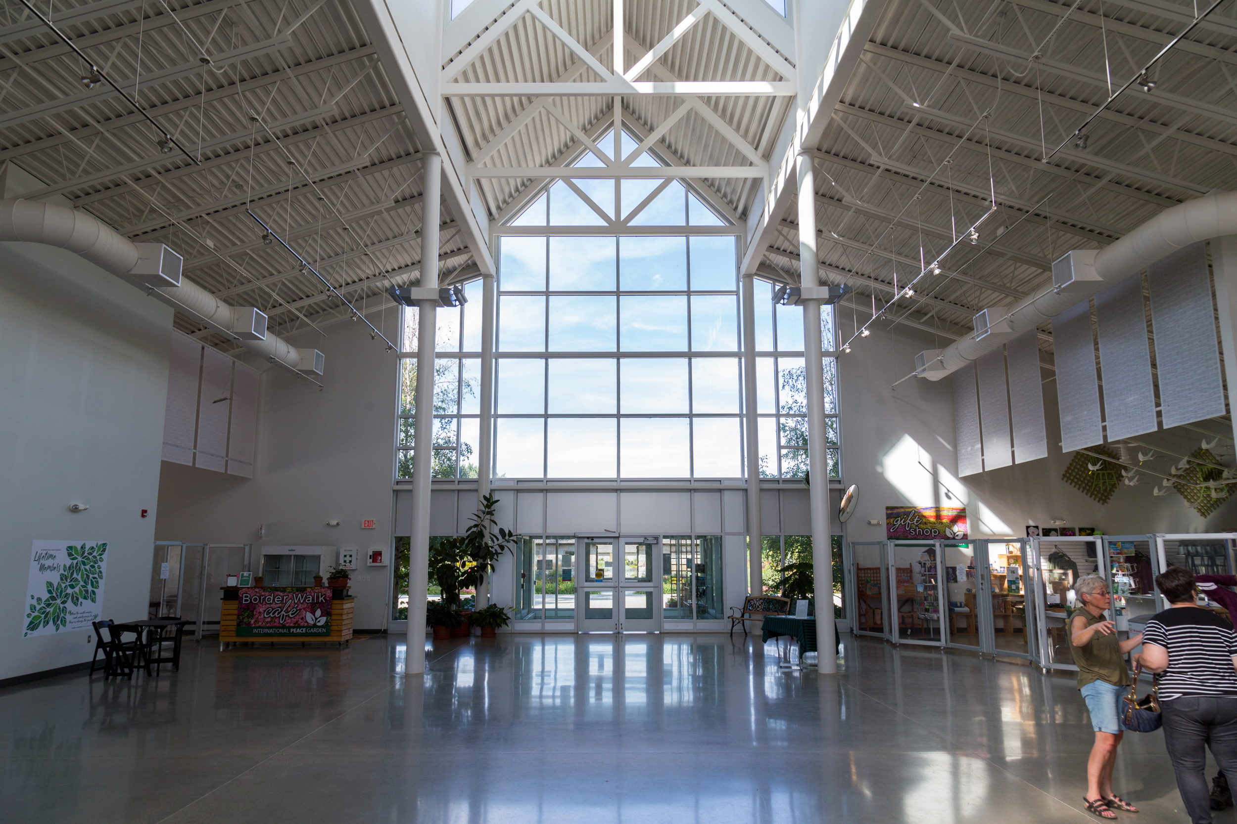 Interpretive Center - Inside, NorthFacing