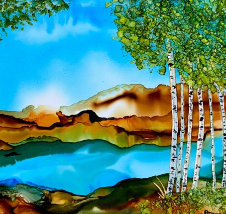 Betty Sawatzky Alcohol Ink